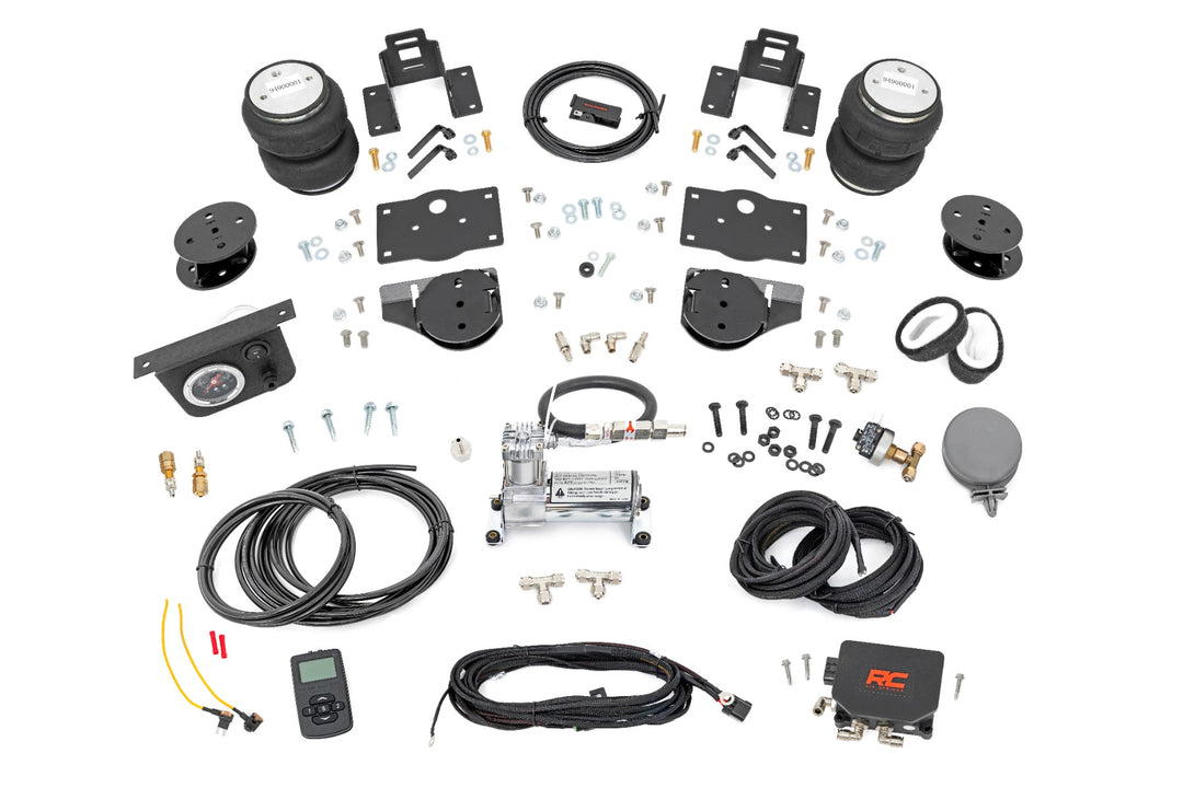 Air Spring Kit w/compressor | Wireless Controller | 4 Inch Lift Kit | Ram 1500 (19-26)