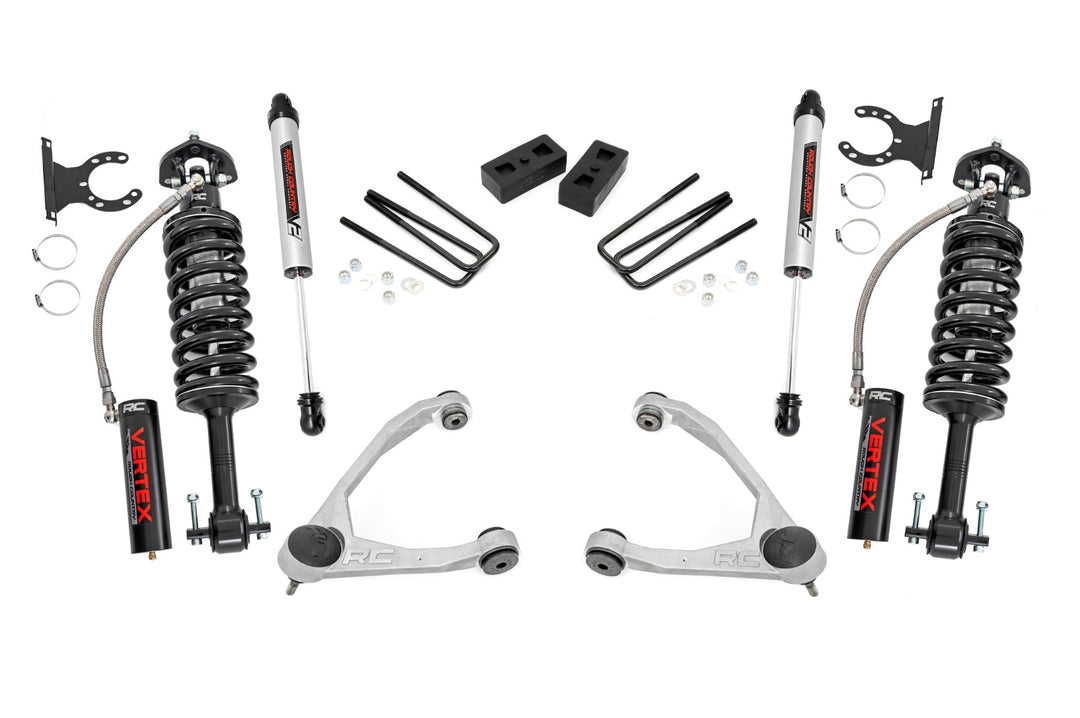 3.5 Inch Lift Kit | Forged UCA | Cast Steel | Vertex/V2 | Chevy/GMC 1500 (07-13)