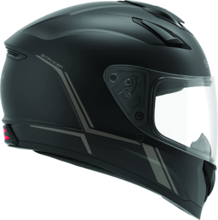 Sena Technologies Stryker Bluetooth Helmet w/ Mesh Intercom Matte Black - Medium