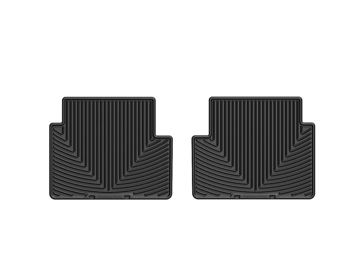 WeatherTech 13+ Ford Escape Rear Rubber Mats - Black