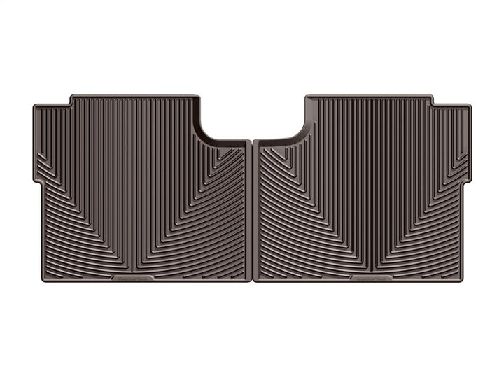 WeatherTech 2015+ Ford F-150 Rear Rubber Mats - Cocoa