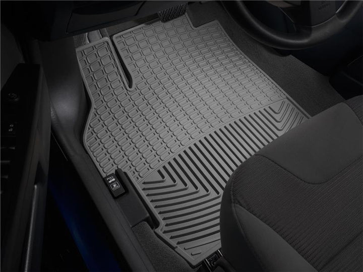 WeatherTech 2014-2016 Jeep Wrangler Unlimited Front and Rear Rubber Mats - Grey