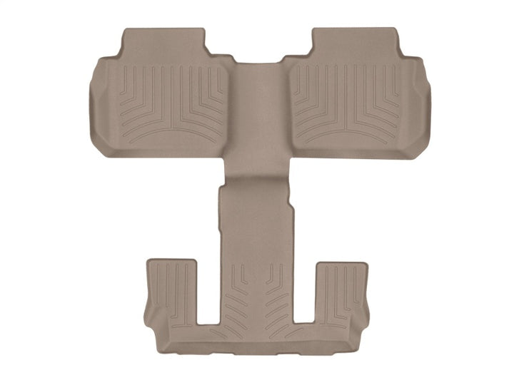 WeatherTech 2017 GMC Acadia Rear FloorLiner - Tan (2nd Row Bucket Seats Only)