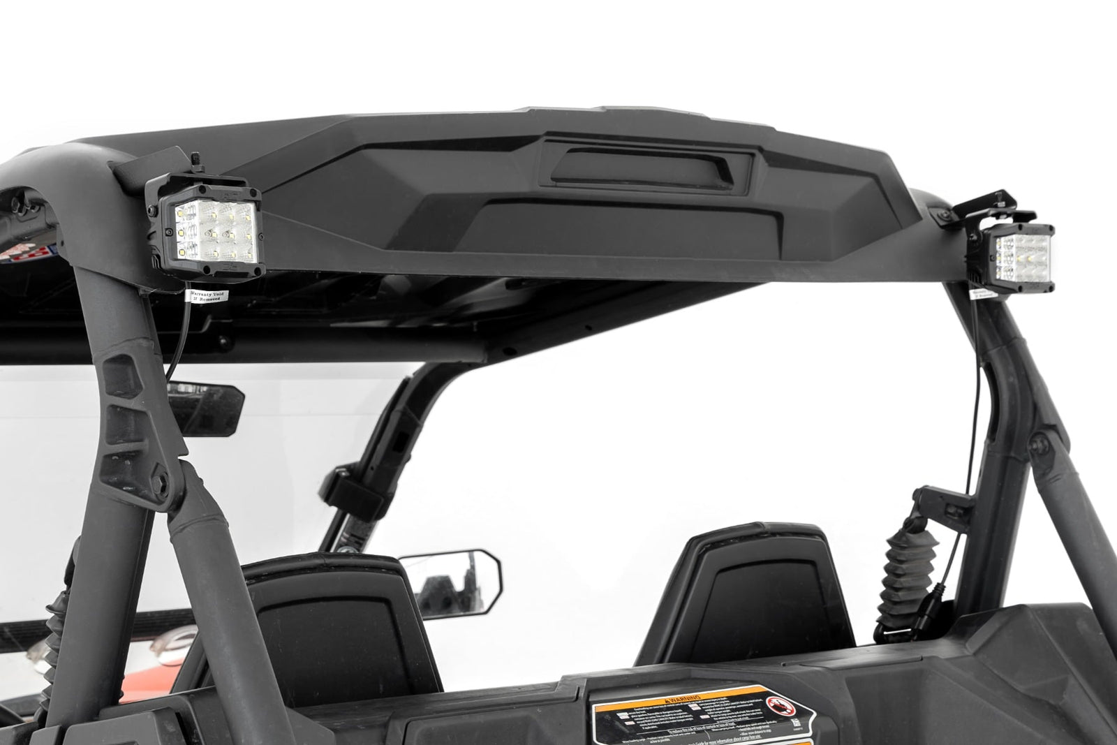 LED Light Kit | Rear Mount | 2" Black Pair | Flood | Can-Am Maverick Sport 1000R 