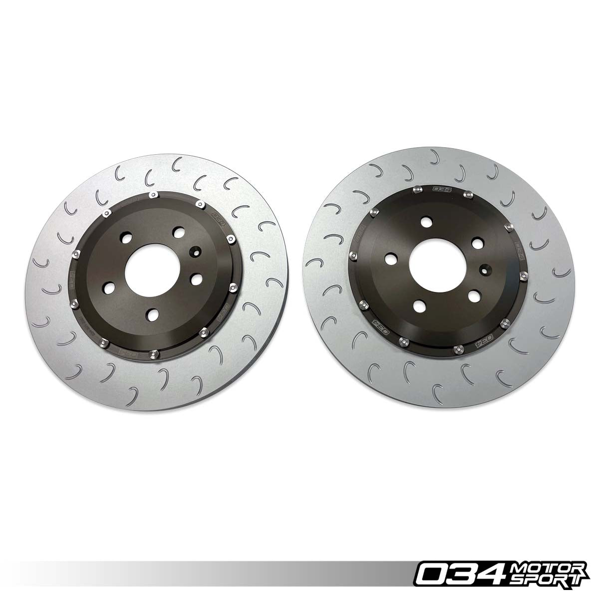 034Motorsport 2-piece floating rear rotors for B8 S4/S5/Q5