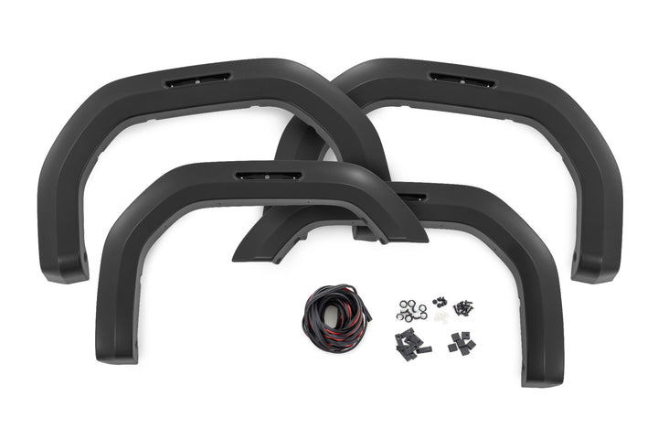 Sport Fender Flares | 5IS Silver Ice | GMC Sierra 2500 HD/Sierra 3500 HD (20-26)