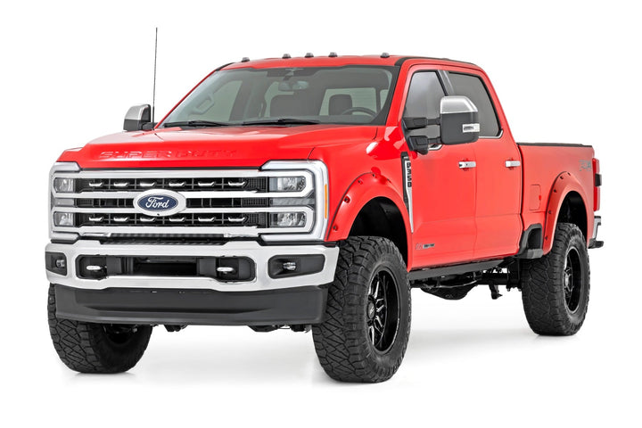 Pocket Fender Flares | PQ Race Red | Ford F-250/F-350 Super Duty (23-26)