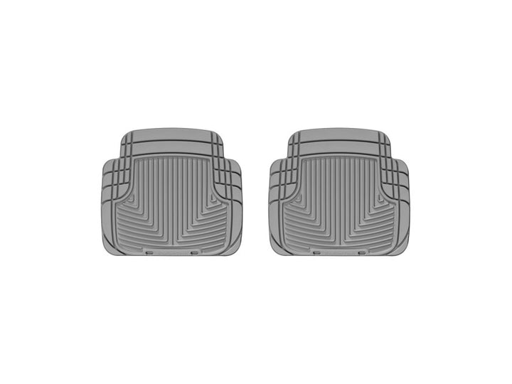 WeatherTech 99 BMW M3 Convertible Rear Rubber Mats - Grey