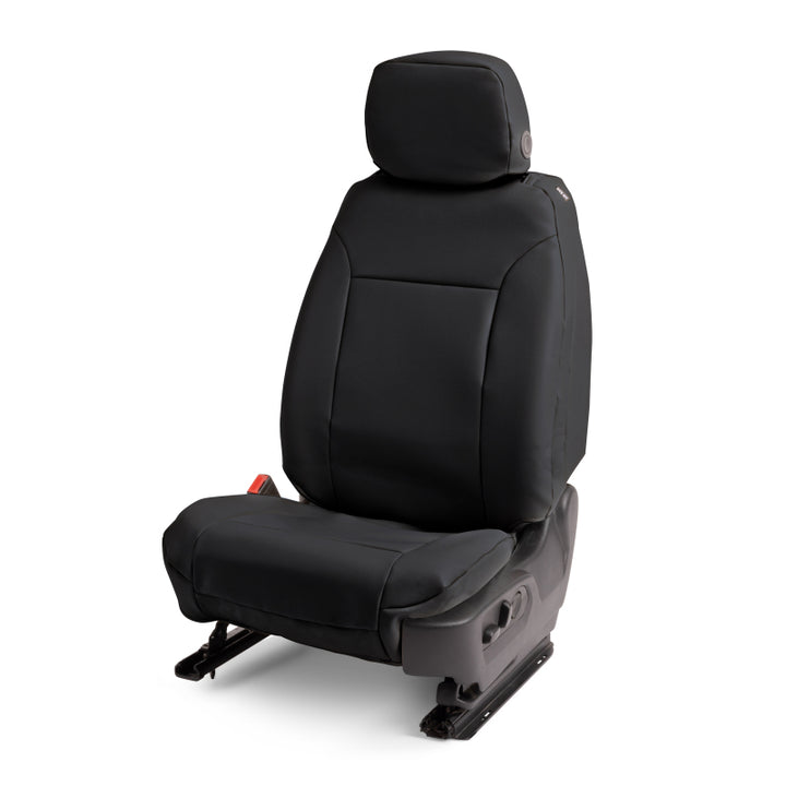 Covercraft 19-24 Dodge Ram 1500 Leatherette PrecisionFit Custom Front Row Seat Covers - Black