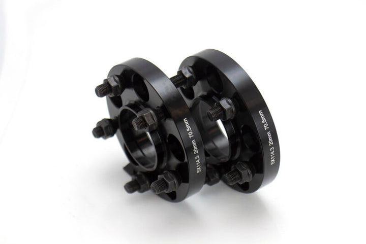Wheel Mate 8x6.5 Bolt Pattern 2in Thick 126mm ID 215mm OD 9/16in Stud Wheel Adapter (Single)