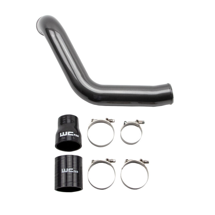 Wehrli 04.5-05 Chevrolet LLY Duramax Passenger Side 3in Intercooler Pipe - Sparkle Bomber Orange