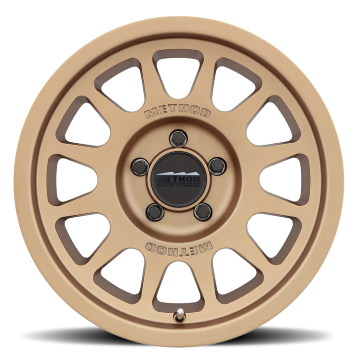 Method MR703 17x7.5 +50mm Offset 5x130 78.1mm CB Method Bronze Wheel