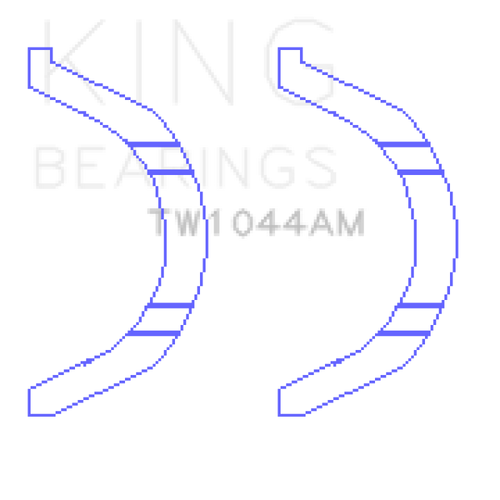 King Engine Bearings Nissan MR18DE/MR20DE Thrust Washer Set
