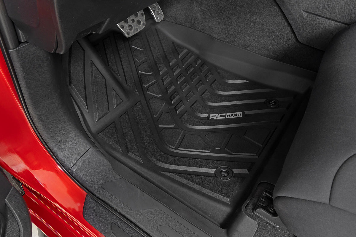 Flex-Fit Floor Mats | FR | CrewMax | Toyota Tundra 2WD/4WD (2022-2026)