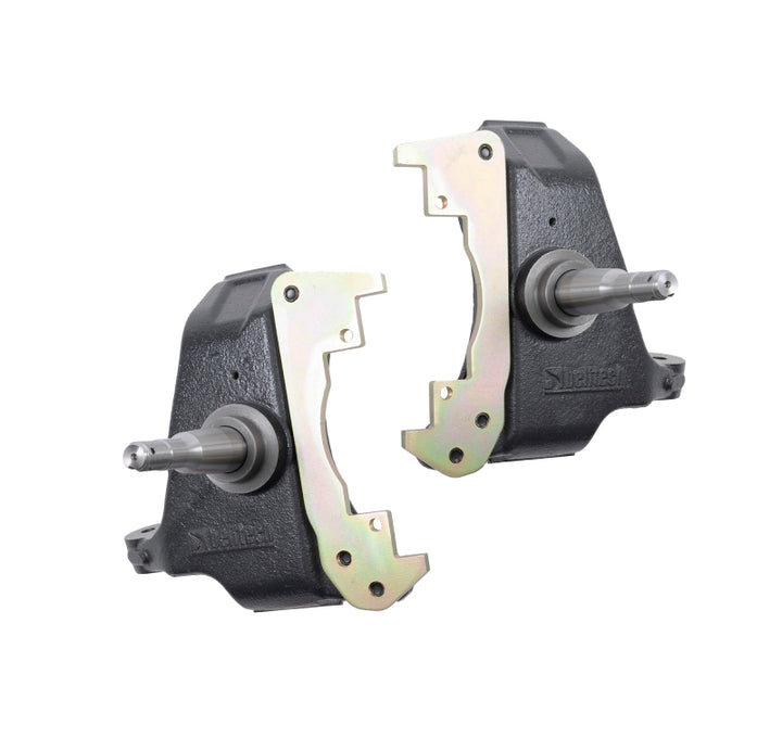 Belltech 88-98 Chevy 1500 3in. Drop Spindle Set (Single Piston Brake Setup)