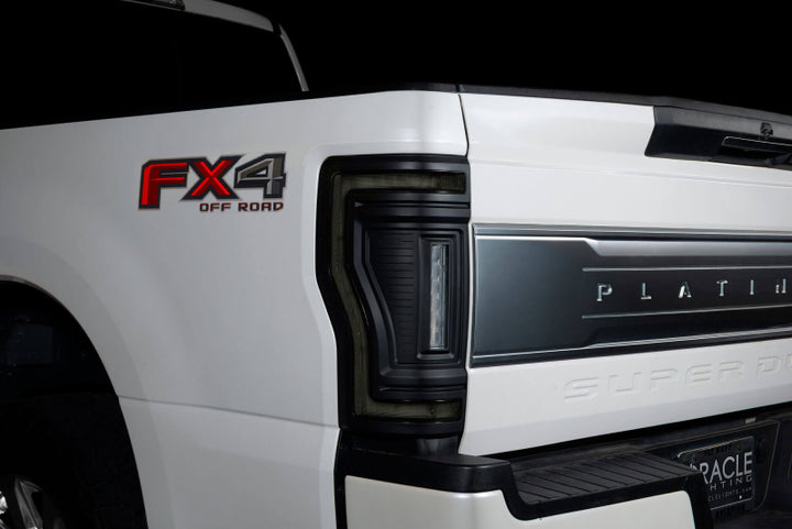 Oracle Lighting 17-22 Ford F-250/350 (Black Series) Flush Mount LED Tail Lights