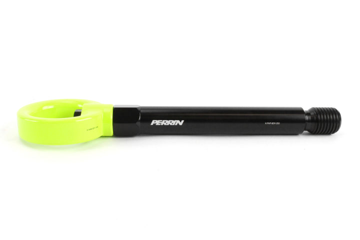 PERRIN 17-21 Honda Civic Si/Type R/Touring/Hatchback Tow Hook Kit Rear - Neon Yellow