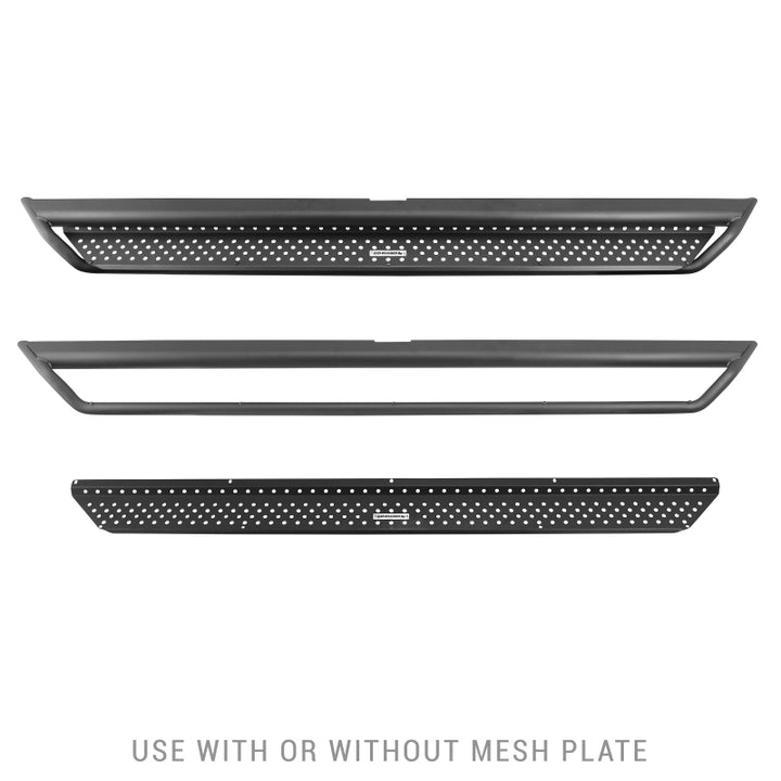 Go Rhino 22-24 Toyota Tundra Double-Cab Dominator Xtreme D1 SideSteps (incl. Brackets) - Black