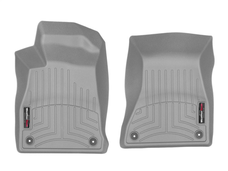 WeatherTech 2017+ Audi A4 (Sedan) Front FloorLiner - Grey