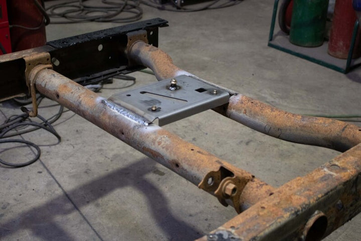 Rustbuster Spare Tire Plate For Rear Frame Crossmember