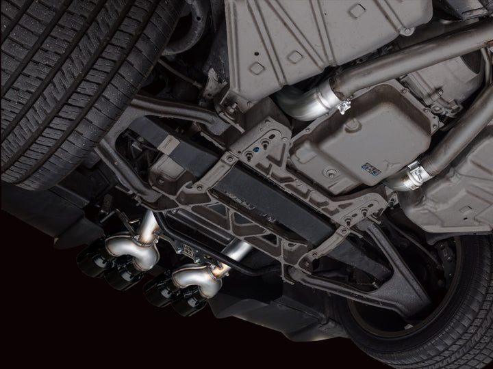 AWE Tuning 09-13 Chevrolet Corvette 6.2L Track Edition Axle-Back Exhaust w/ Diamond Black Tips