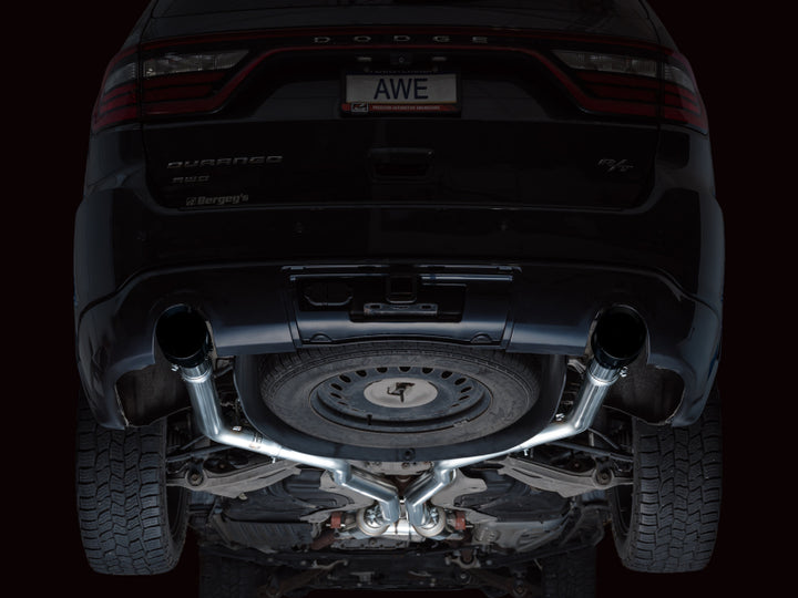 AWE Tuning 11-24 Dodge Durango 5.7L Track Edition Exhaust w/ Diamond Black Tips