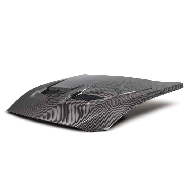 Anderson Composites 2024 Ford Mustang Type-GTD Double Sided Carbon Fiber Hood