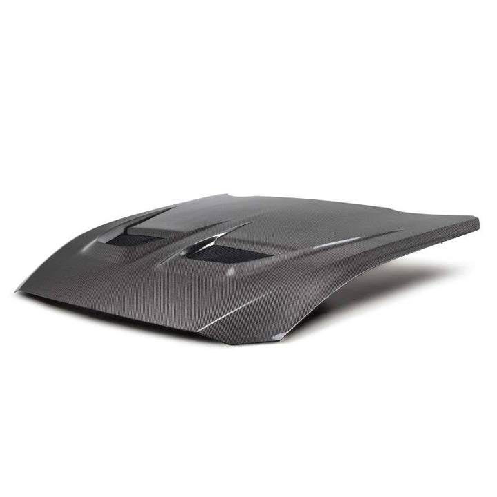 Anderson Composites 2024 Ford Mustang Type-GTD Double Sided Carbon Fiber Hood