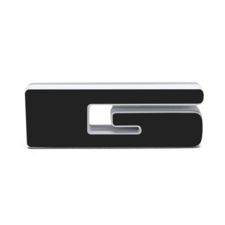 ORACLE Lighting Universal Illuminated LED Letter Badges - Matte Blk Surface Finish - G