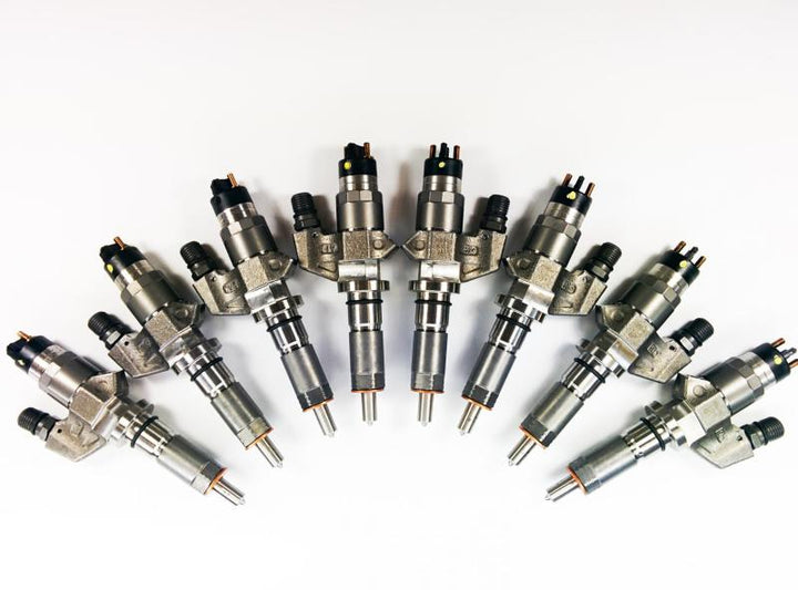 DDP 01-04 Chevrolet Duramax 6.6L LB7 Brand New Injector Set - 75hp (45% Over)