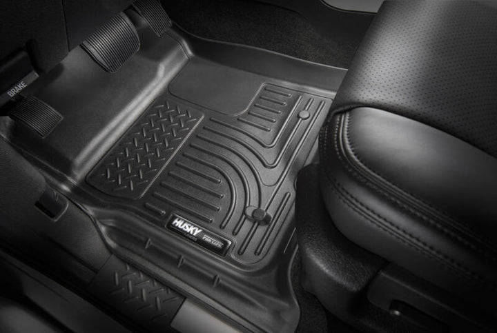 Husky Liners 24-25 Chevrolet Traverse Weatherbeater Front & 2nd Seat Floorliner (3pc Set) - Blk