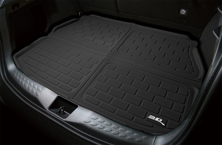 3D MAXpider 17-23 GMC Acadia Kagu Black Behind 3rd Row Cargo Liner
