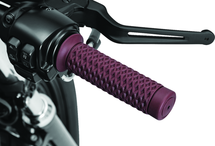 Kuryakyn Braaap Grips 1in Red