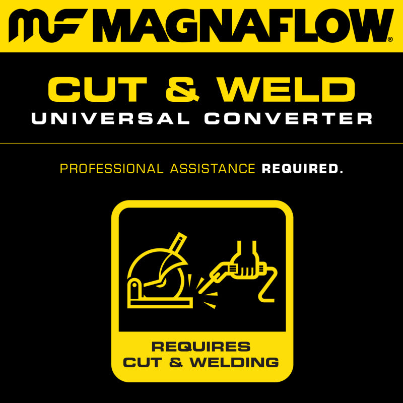 MagnaFlow Universal Catalytic Converter 3.00inch w/ single O2