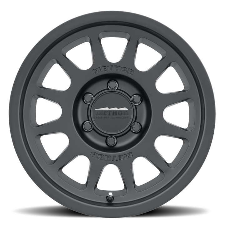 Method MR703 17x8.5 +35mm Offset 6x5.5 106.25mm CB Matte Black Wheel
