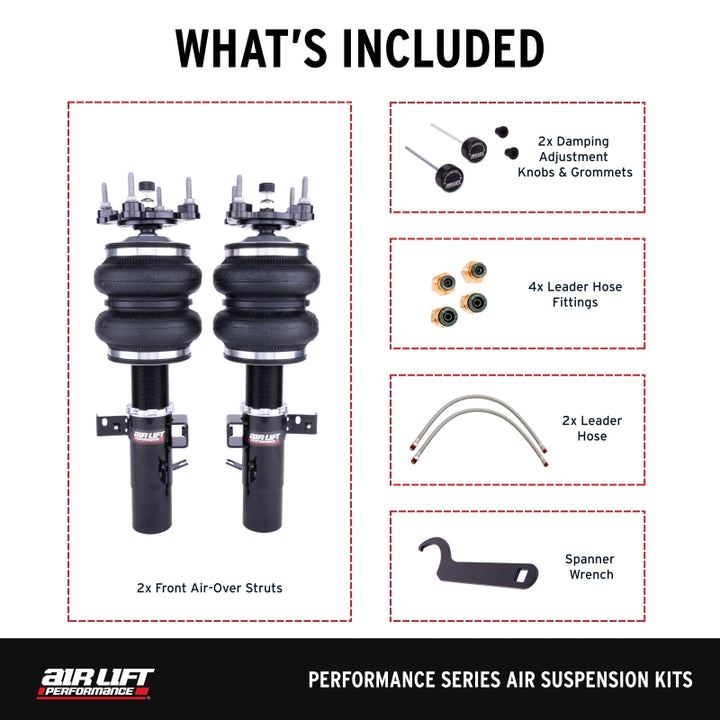 Air Lift Performance 20-24 Toyota GR Supra / 19-24 BMW Z4 (G29) Air Suspension Front Kit
