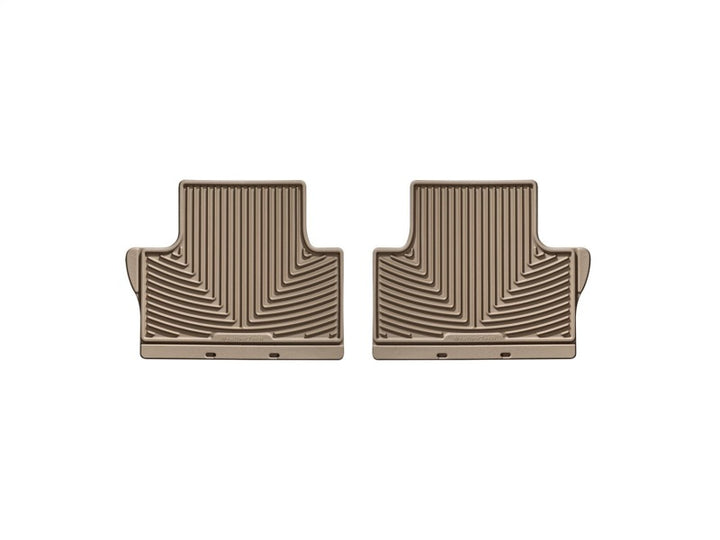 WeatherTech 07+ Volvo S80 Rear Rubber Mats - Tan