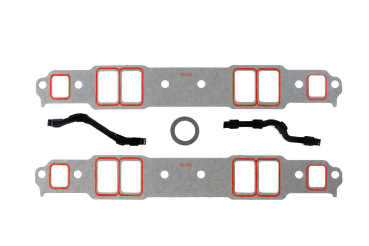 Cometic Chevy Gen1 SB V8 .060in Fiber w/ Silicone Bead Intake Mani Gasket Kit-2.00in x 1.25in Port