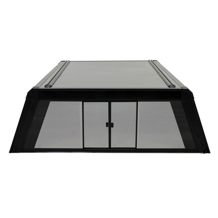 Westin EXP Truck Cap w/Sld Glass COMPLETE KIT Box AS+BS (23-25 Ford F-250/350 CC 6.8ft Bed) - Black