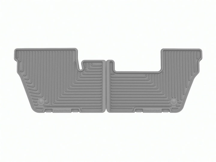 WeatherTech 21-23 Jeep Grand Cherokee L Rear Rubber Mats - Grey