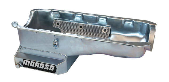 Moroso Chevrolet Big Block Mark IV Kicked Out Wet Sump 6qt 8in Steel Oil Pan