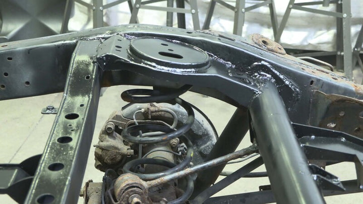 Rust Buster FJ Cruiser & 4Runner Rear Upper Coil Spring Bucket & Shock Mount - Right