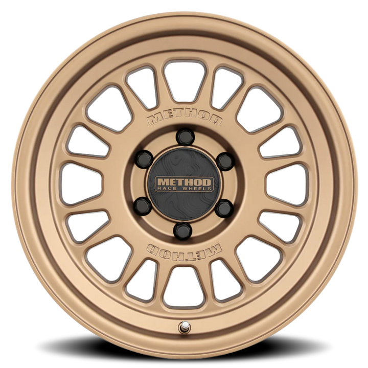 Method MR318 18x9 0mm Offset 6x5.5 106.25 Centerbore Mothod Bronze