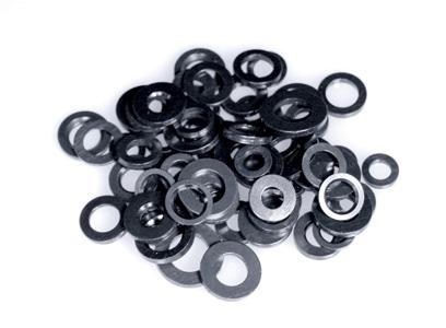 ARP 3/8 ID 5/8 OD Machined Chamfer Black Washer