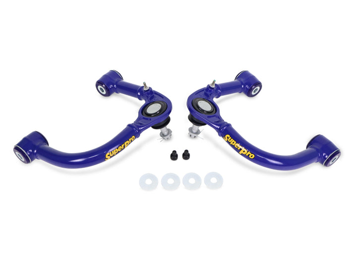 SuperPro 05-23 Toyota Tacoma 4WD Front Upper Fixed Offset Control Arm Set