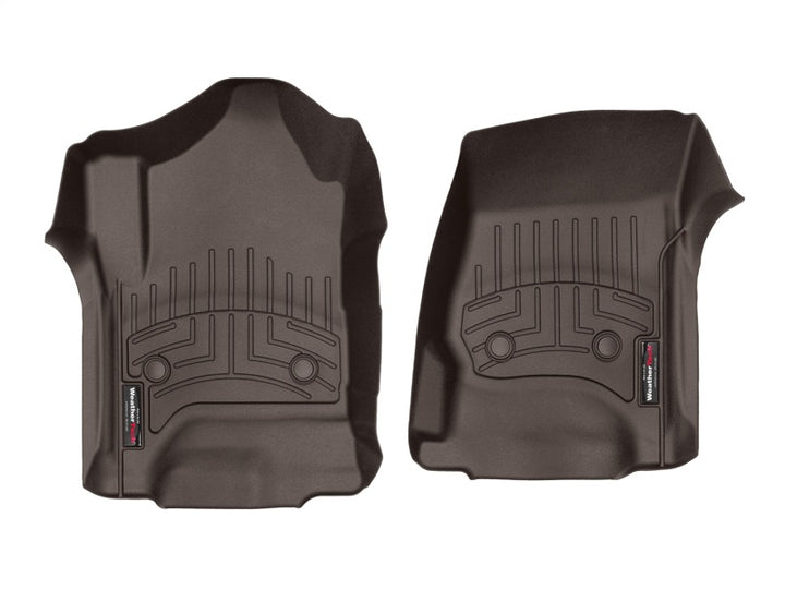 WeatherTech 14-18 Chevrolet Silverado 1500 Front FloorLiner - Cocoa