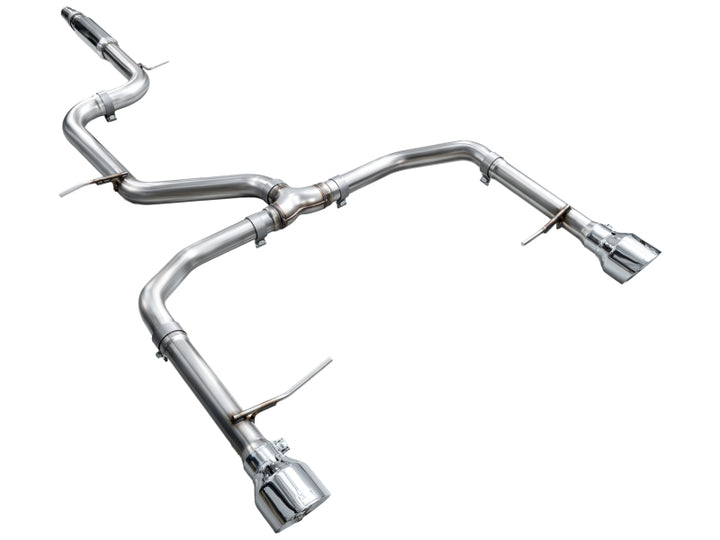 AWE Tuning 22-25 Volkswagen Jetta GLI Track Edition Exhaust - Chrome Silver Tips