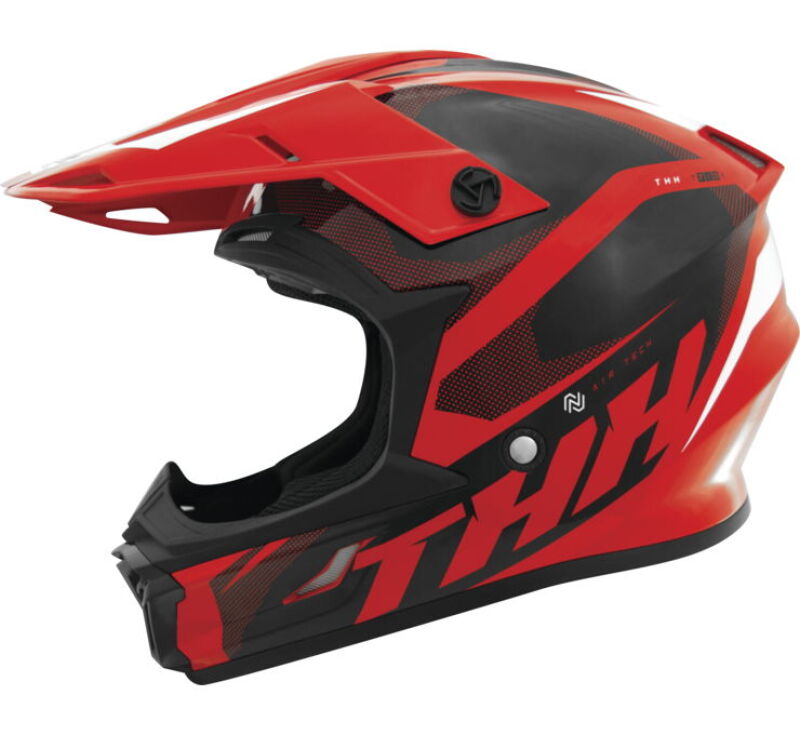THH Helmets T710XR Airtech Red/Black Youth - Large