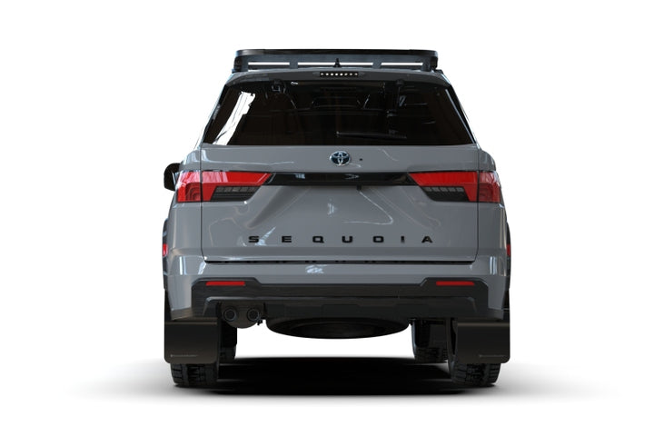 Rally Armor 23-26 Toyota Sequoia Black UR Mud Flap Grey Logo
