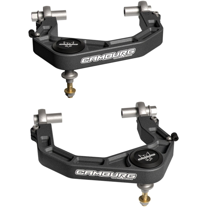 Camburg 2024 Ford Ranger 2wd/4wd KINETIK Performance Billet Uniball Upper Arms (GRAY)